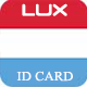 Fully editable Luxembourg ID Card Template Psd - Luxembourg ID Card Template Psd