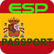 Fully editable Spain Passport Template Psd V2 - Spain Passport Template Psd V2