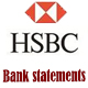 Fully editable HSBC Bank Statement Psd Template - HSBC Bank Statement