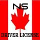 Nova Scotia Driver License Psd Template